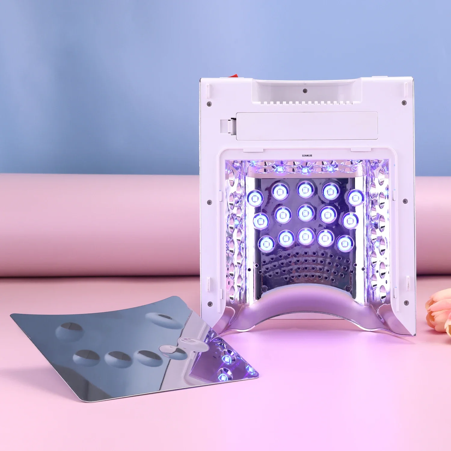 2024 Новый продукт высокая мощность 128 Вт беспроводная лампа для ногтей Pro Cure