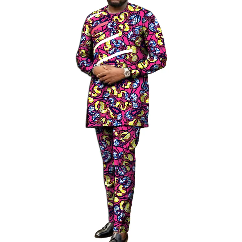 Модный Роскошный мужской костюм дизайнерский комплект из 2 предметов спортивный