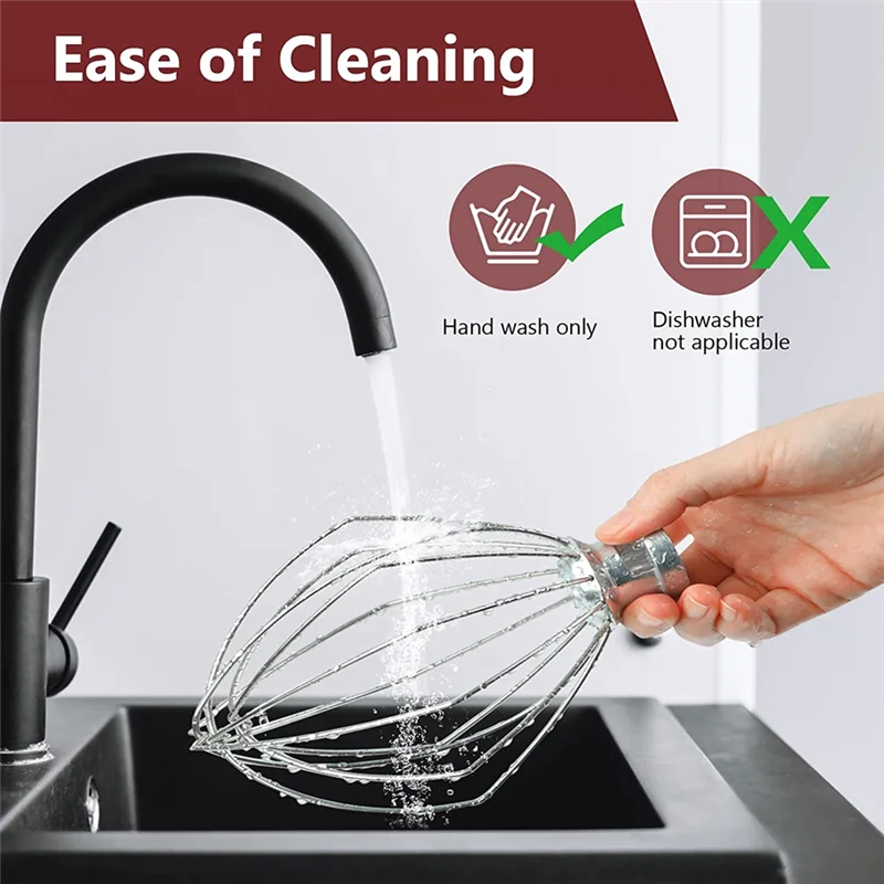 Проволочный венчик для миксера Kitchenaid подъемник 5QT и 6QT насадка венчика мешалка