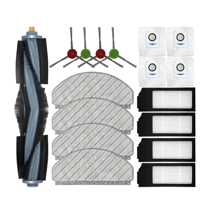 

For Ecovacs X1 Plus / T10 Plus Robot Vacuum Accessories Main Side Brush Hepa Filter Dust Bag Mop Rag Cloth