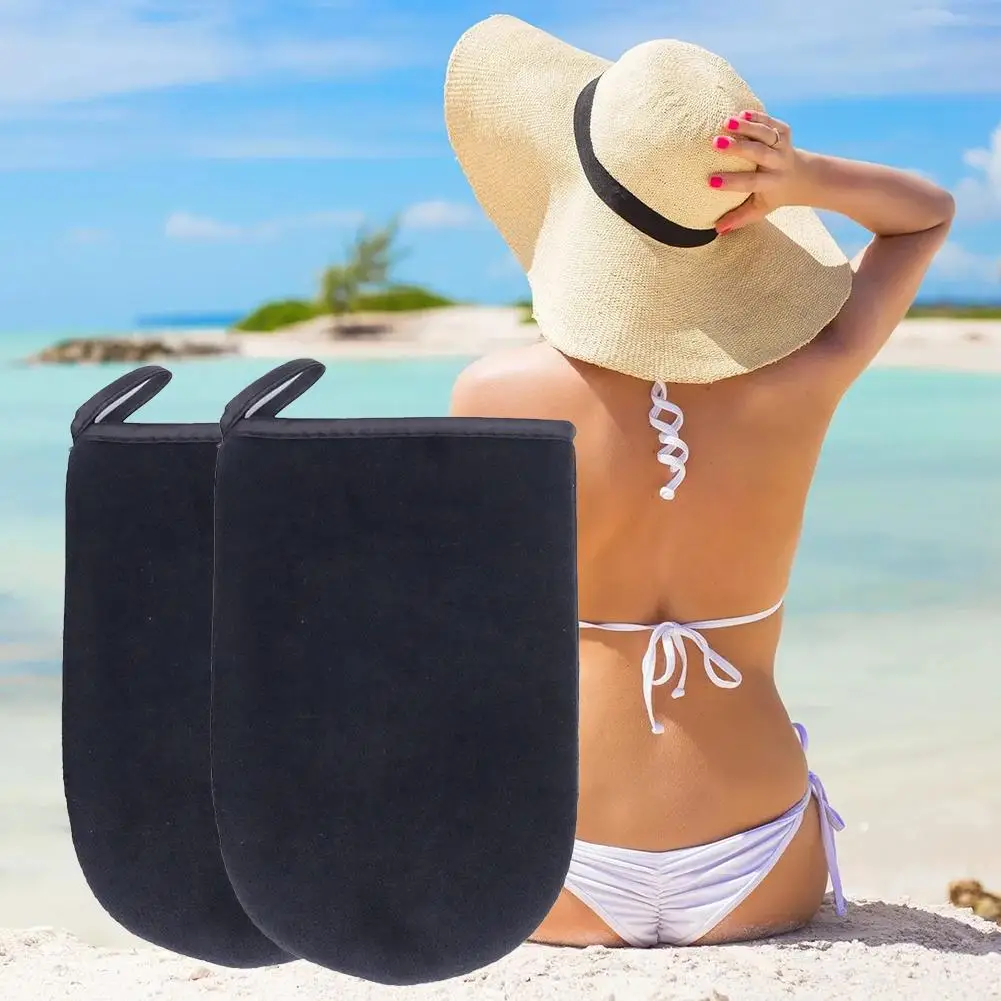 2 шт. многоразовые аппликаторы для удаления загара