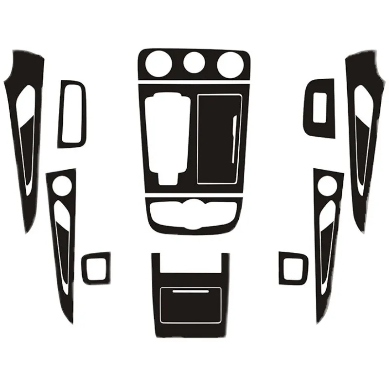 

Carbon Fiber for Hongqi H9 Car Protection Film Car Interior Stickers Center Console Gear Air Outlet Door Windows Lifting Panel