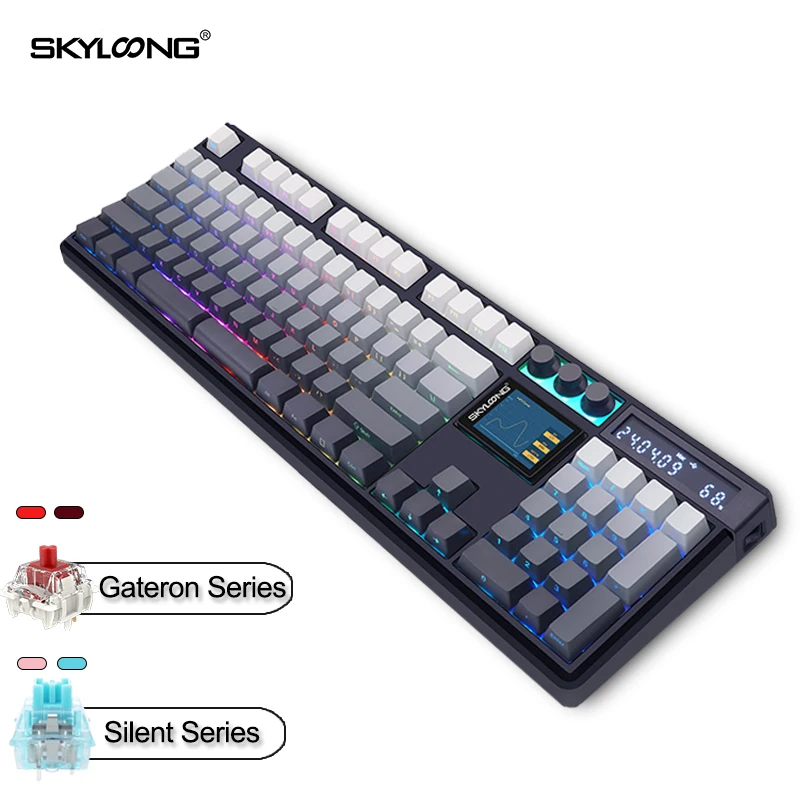 Механическая игровая клавиатура SKYLOONG GK104 Pro | AliExpress