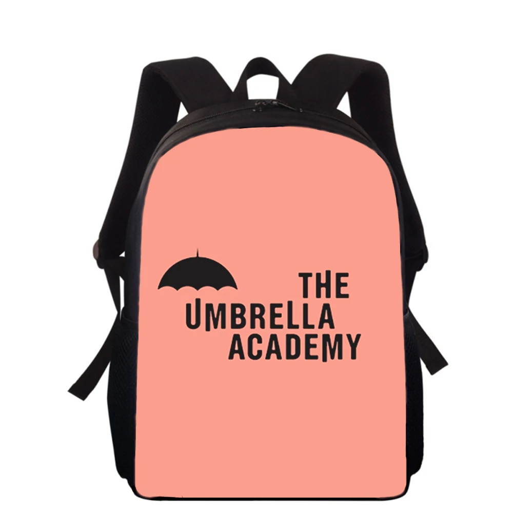 The Umbrella Academy 15” 3D Print Kids Backpack Primary School Bags for Boys Girls Back Pack Students School Book Bags
