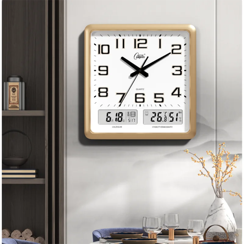 

Electronic Kitchen Watch Wall Minimalist Creative Silent Watchs Watch Walls Home Design Watches Relogio De Parede Wall Decor