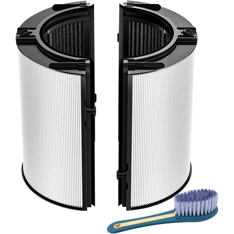 

2 In 1 HEPA+Carbon Filter Compatible With Dyson HP04 PH03 PH02 PH01 HP09 HP07 ,H13 Grade True HEPA Replacement Filter