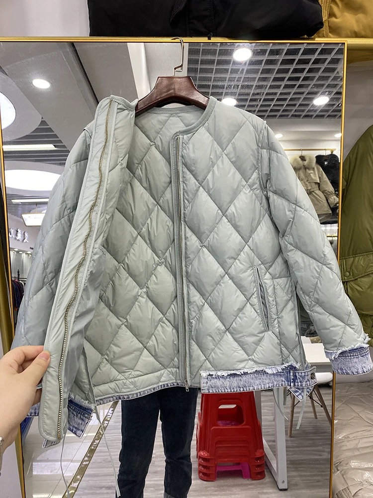 New Women  Down Jacket Casual Style Autumn Winter Coats And Parkas Female Outwear