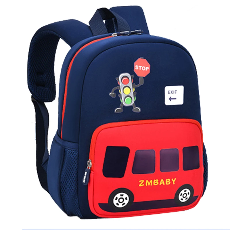 Children's Backpack Kids Schoolbags For Boys 1-6 Years Old School Backpacks Buses Waterproof Preschool Knapsack Mochila Infantil