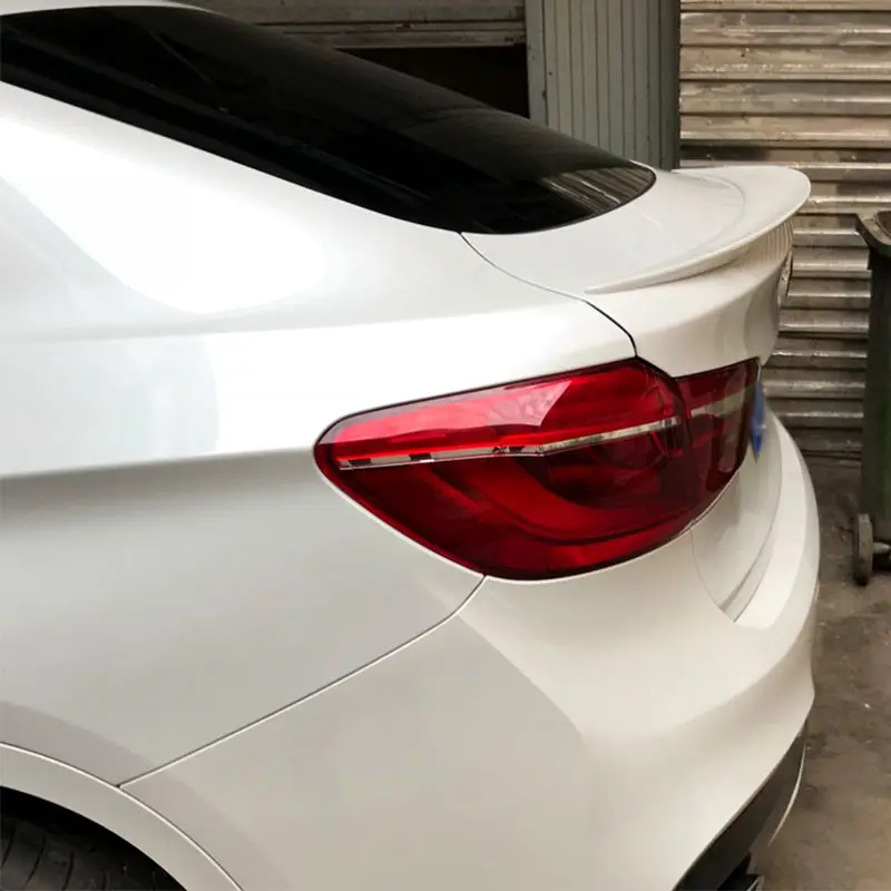 

2015 2016 F16 X6 M-Styling ABS Plastic Unpainted Primer Car-Styling Rear Wing Lip Spoiler for BMW F16 X6 and X6M