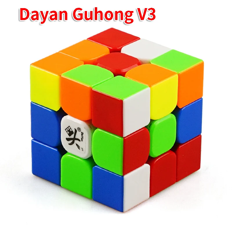 

New Dayan Guhong V3 M Magnetic 3*3 Cube Cubo Magico 3x3x3 Magnetic Educational Toy Gifts for New Years Guhong V3M