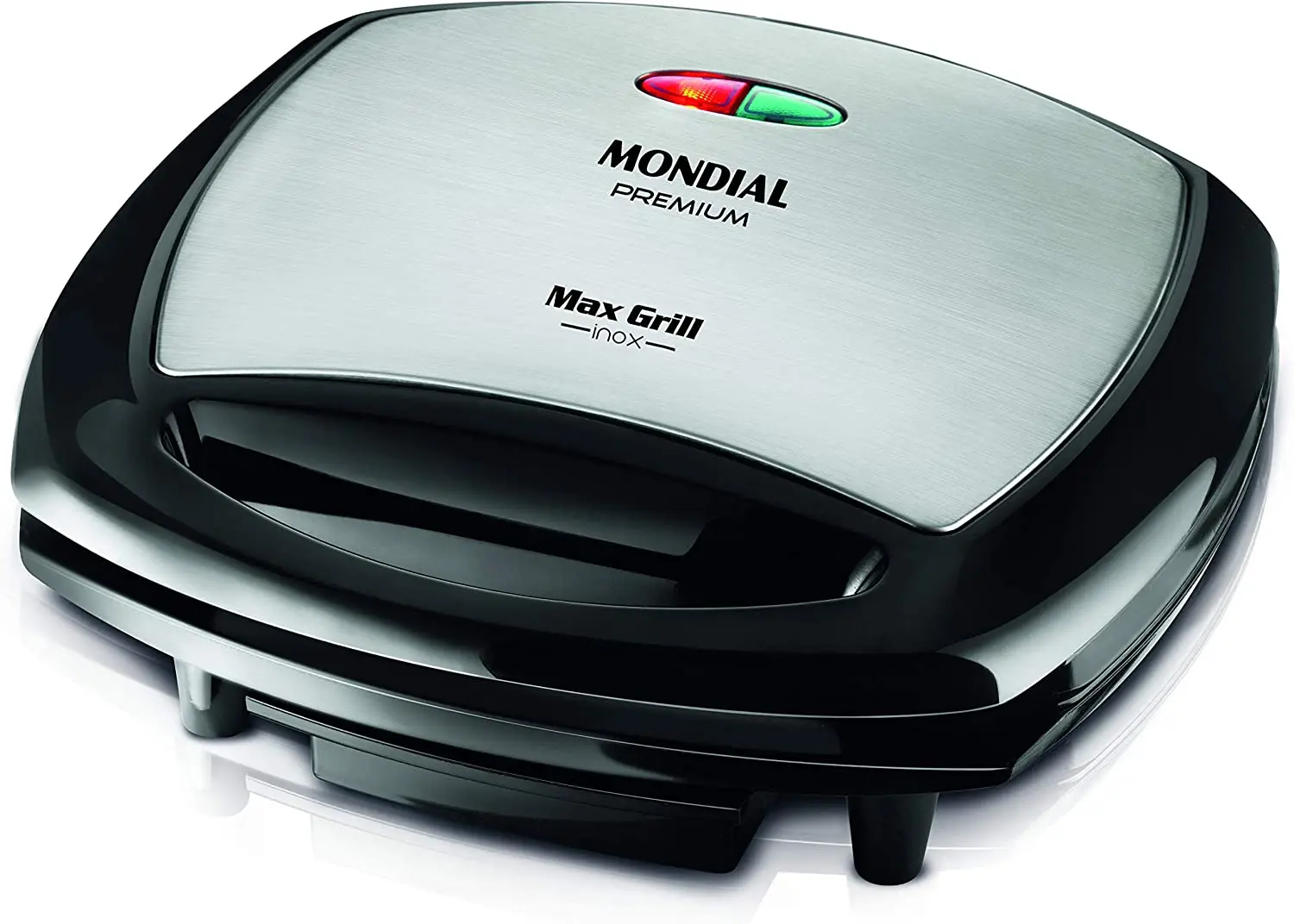 

Grill , Max Grill Inox Premium 2 em 1, 110V, Preto, 1200W - G-07