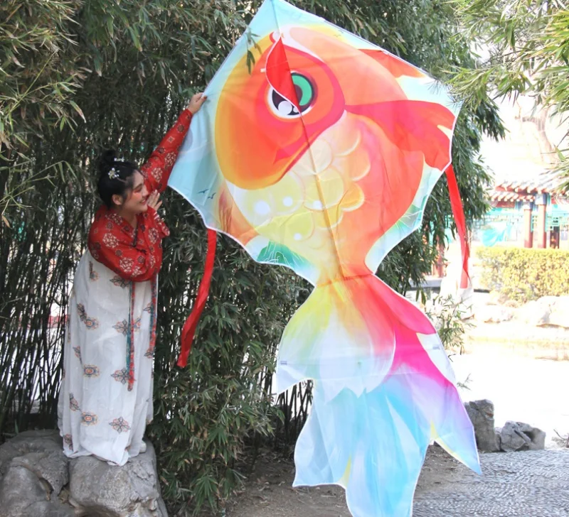 Бесплатная доставка воздушный змей с толстыми главами профессиональные цветные