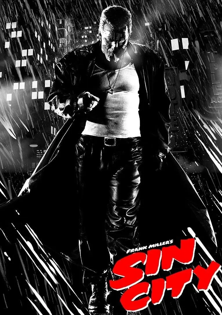 

Sin City Movie Art Film Print Silk Poster Home Wall Decor