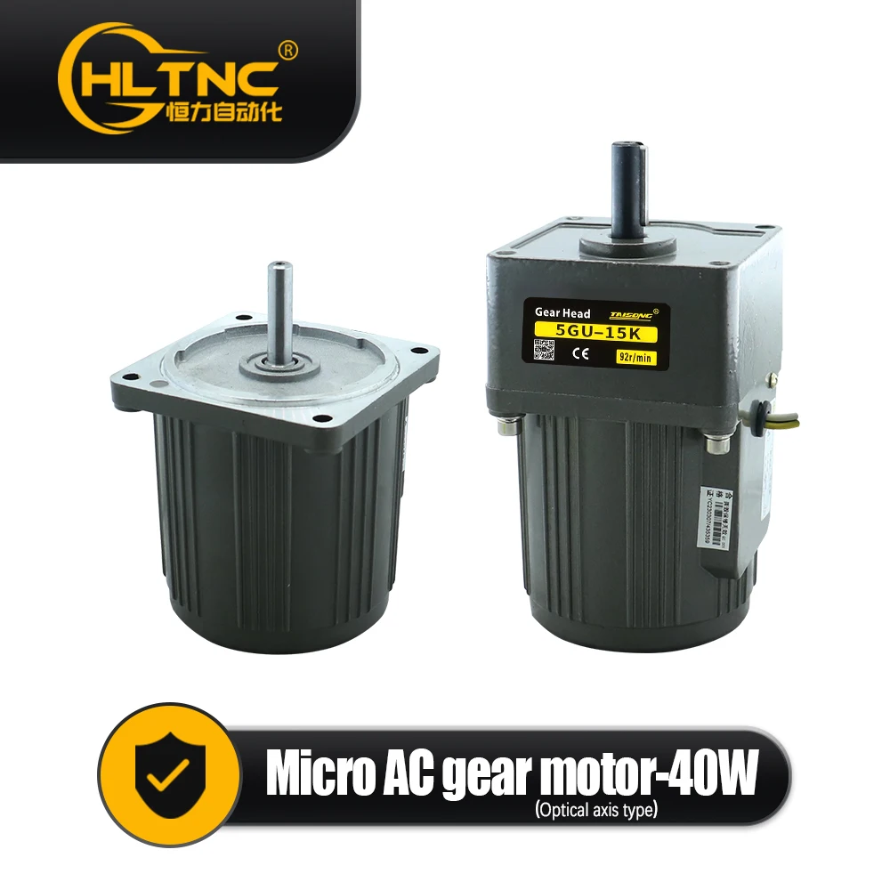 

XLWLH 40 Вт асинхронный двигатель 12 мм 6-1400 об/мин