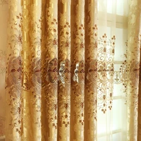 curtains for living dining room bedroom european style hollow out water soluble embroidery embroidery high shading windows door