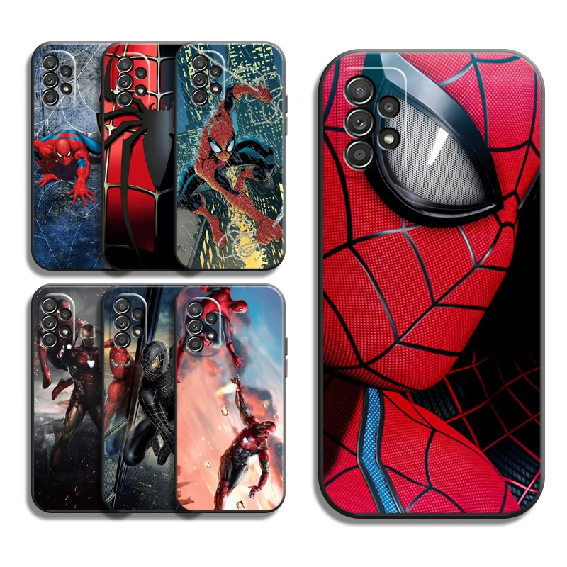 

Marvel Spiderman Phone Cases For Samsung Galaxy A21S A31 A72 A52 A71 A51 5G A42 5G A20 A21 A22 4G A22 5G A20 A32 5G A11 Funda
