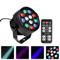 new remote control led bar lights 12 voice activated full color dyed background lights ktv bar lights stage projection lights