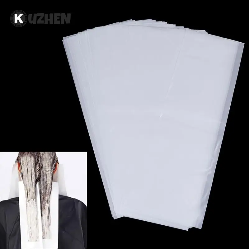 

100pcs/pack Pro Salon Hair Dye Paper Recycleable Separating Stain Dyeing Color Tool Highlight Tissue Hairdresser Salon Tool
