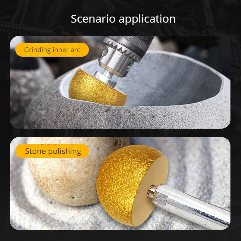 Каменный камень булыжник цветочный горшок шлифовальный инструмент алмазные