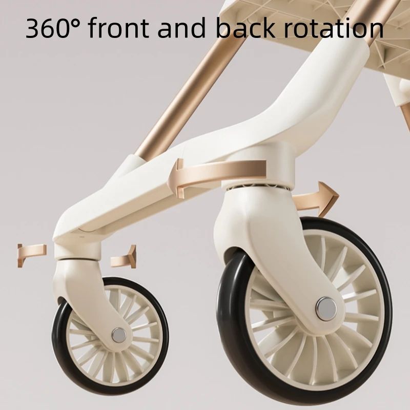 Детский ролик рама из алюминиевого сплава портативная тележка складная с тентом