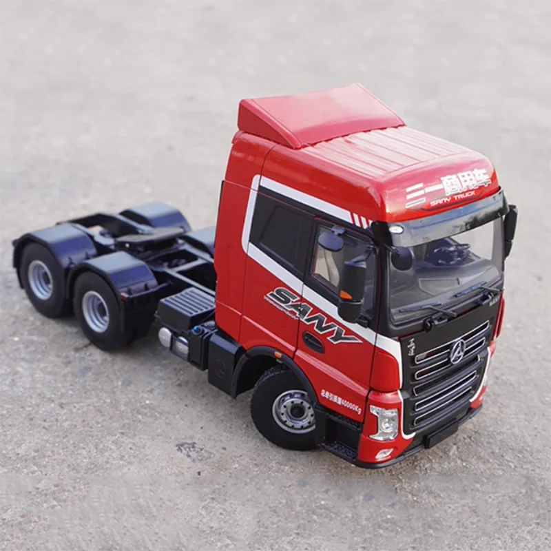 Литой под давлением 1:24 трактор SANY Yingjie Edition прицеп легкосплавный грузовик