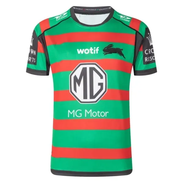 

2022/23 SOUTH SYDNEY RABBITOHS HOME RUGBY JERSEY SHORTS size S-M-L-XL-XXL-3XL-4XL-5XL