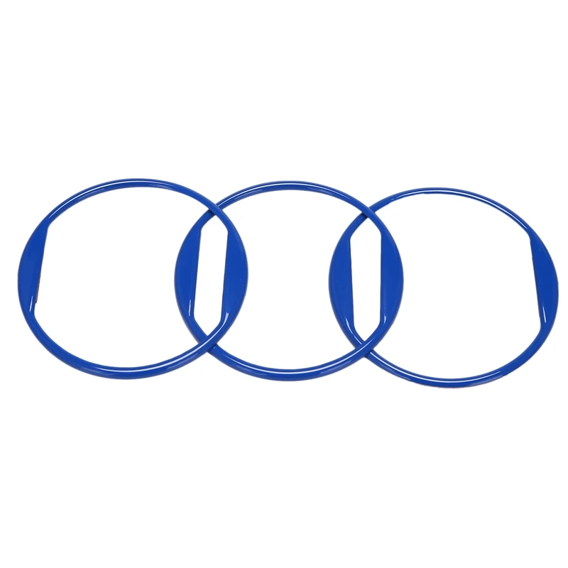 

Dashboard Central Vent Decor Ring Blue For Ford Mustang 2015 Up Car Interior Accessories Parts