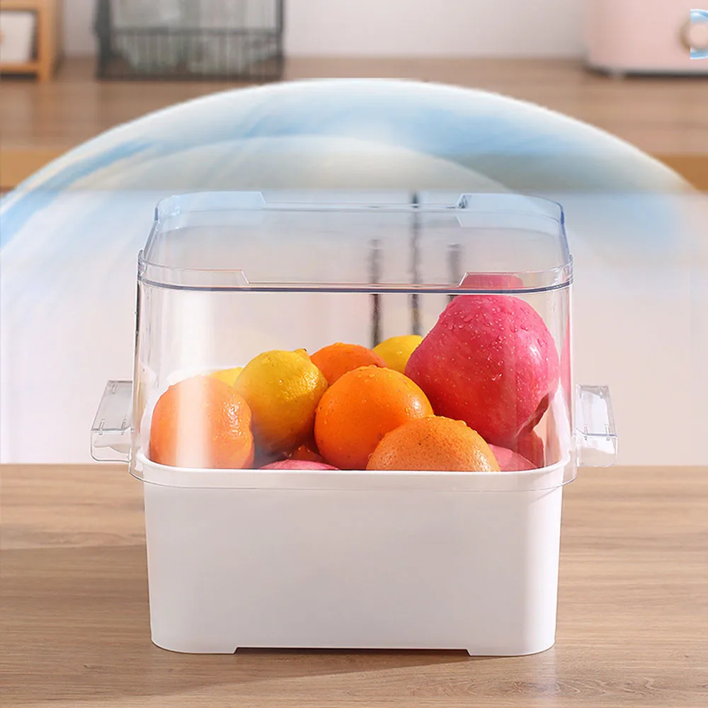 Кухонная двухслойная овощная корзина для слива утолщенная быстросохнущая