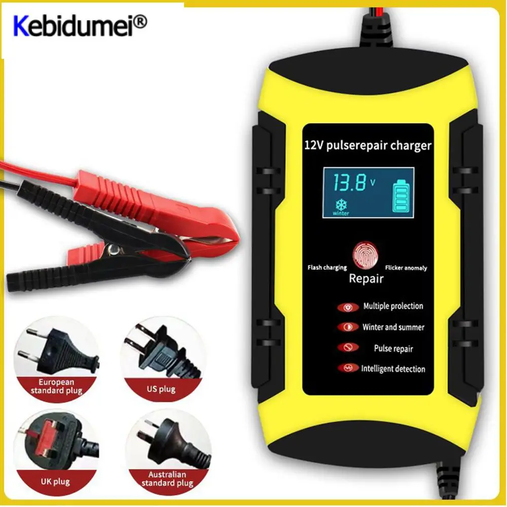 

Автомобильное зарядное устройство для аккумуляторов, 12 В, 6 А, 110-220 В