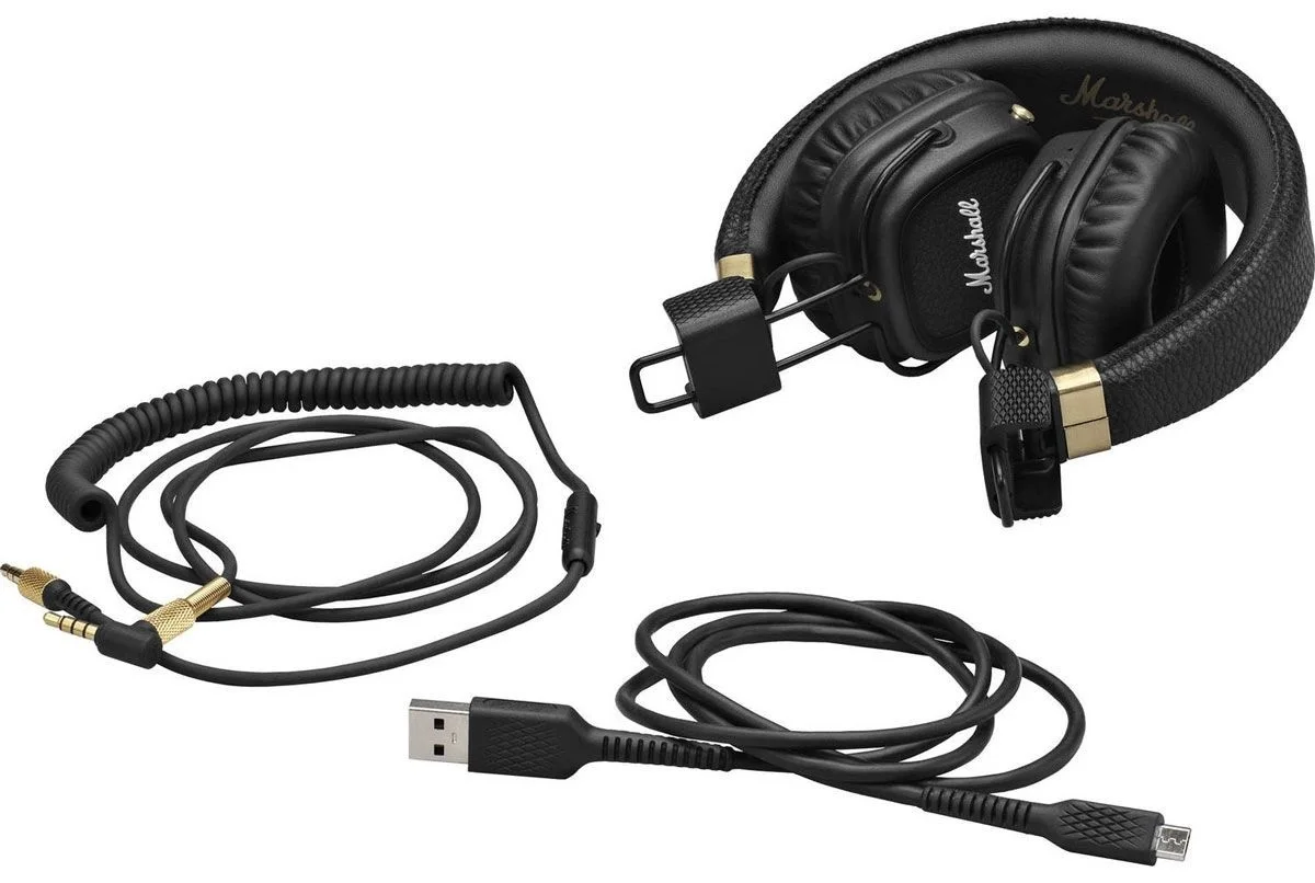 Наушники Marshall Major II Bluetooth Black | Электроника