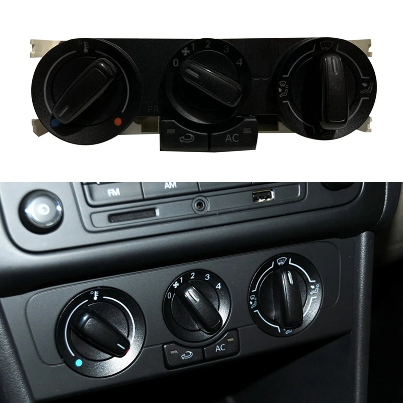 

6R0820045B автозапчасти A/C, модуль управления нагревателем A/C, панель управления кондиционированием воздуха для VW Polo 2011-2018