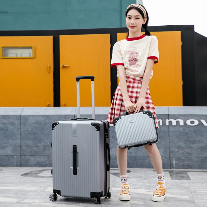 20/22/24/26/28/32 Inches Luxury Luggage Universal Wheel Travel Suitcase Students Oversized Men and Women Password Lever Boxes