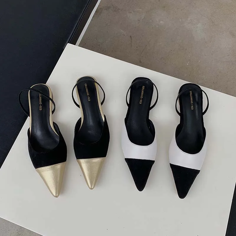 

Босоножки женские на плоской подошве, пляжные туфли с резинкой, на толстом каблуке, черные, белые классические туфли, Размеры 35-39, разные цве...