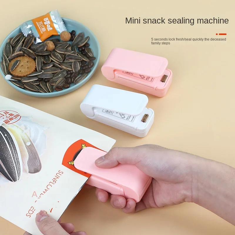 

Portable Sealing Machine Automatic Electric Food Heat Manual Sealer Household Food Vacuum Packing Machine Kitchen Tool