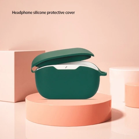 Защитная оболочка для наушников, совместима с JBL, Противоударная, моющаяся оболочка, Противопыльный силиконовый чехол
