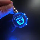 СВЕТОДИОДНЫЙ брелок с логотипом автомобиля, яркий брелок для ключей Dacia Duster Sandero Stepway Logan устройства лодки mcv 2 Dokker