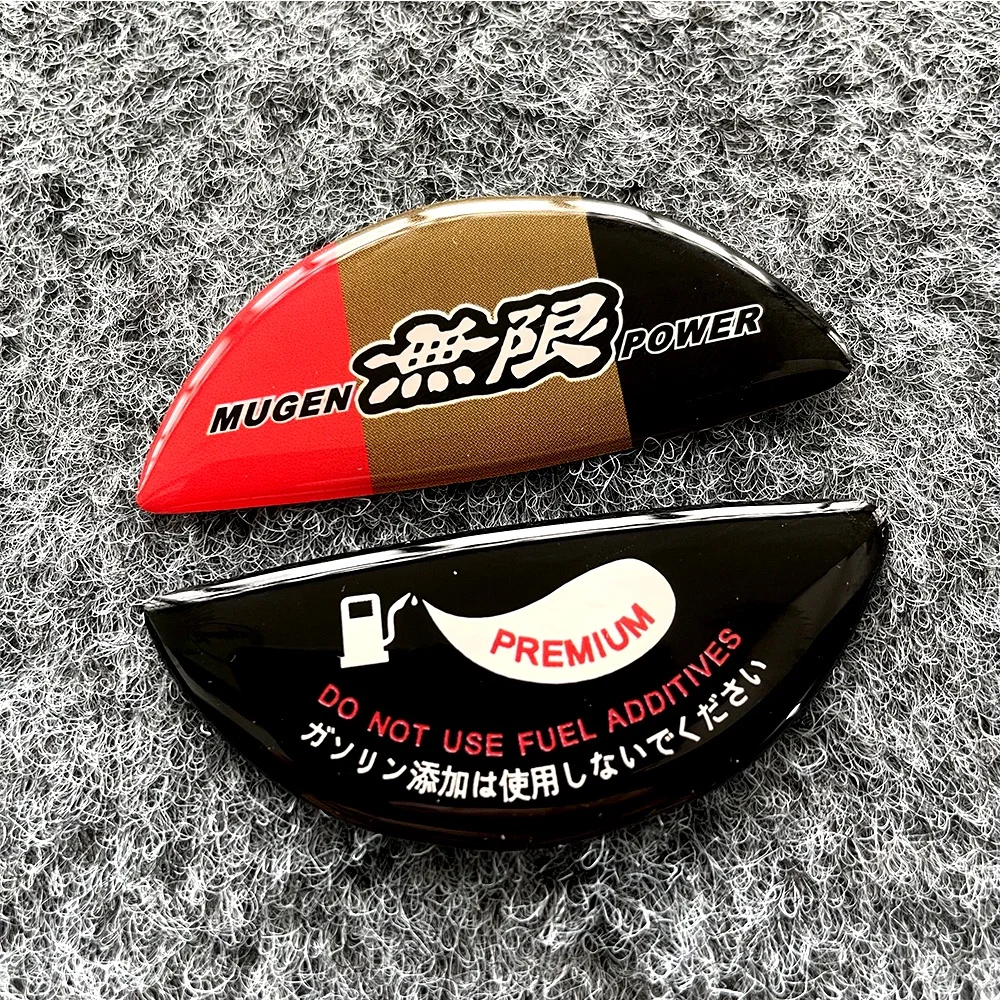 Универсальная наклейка JDM для декорирования топливных крышек Honda Jazz Fit City Grace Hatchback HRV Honda Access Modulo X ложка Mugen RS Япония няшки наклейки голографические для декорирования озорной лисенок