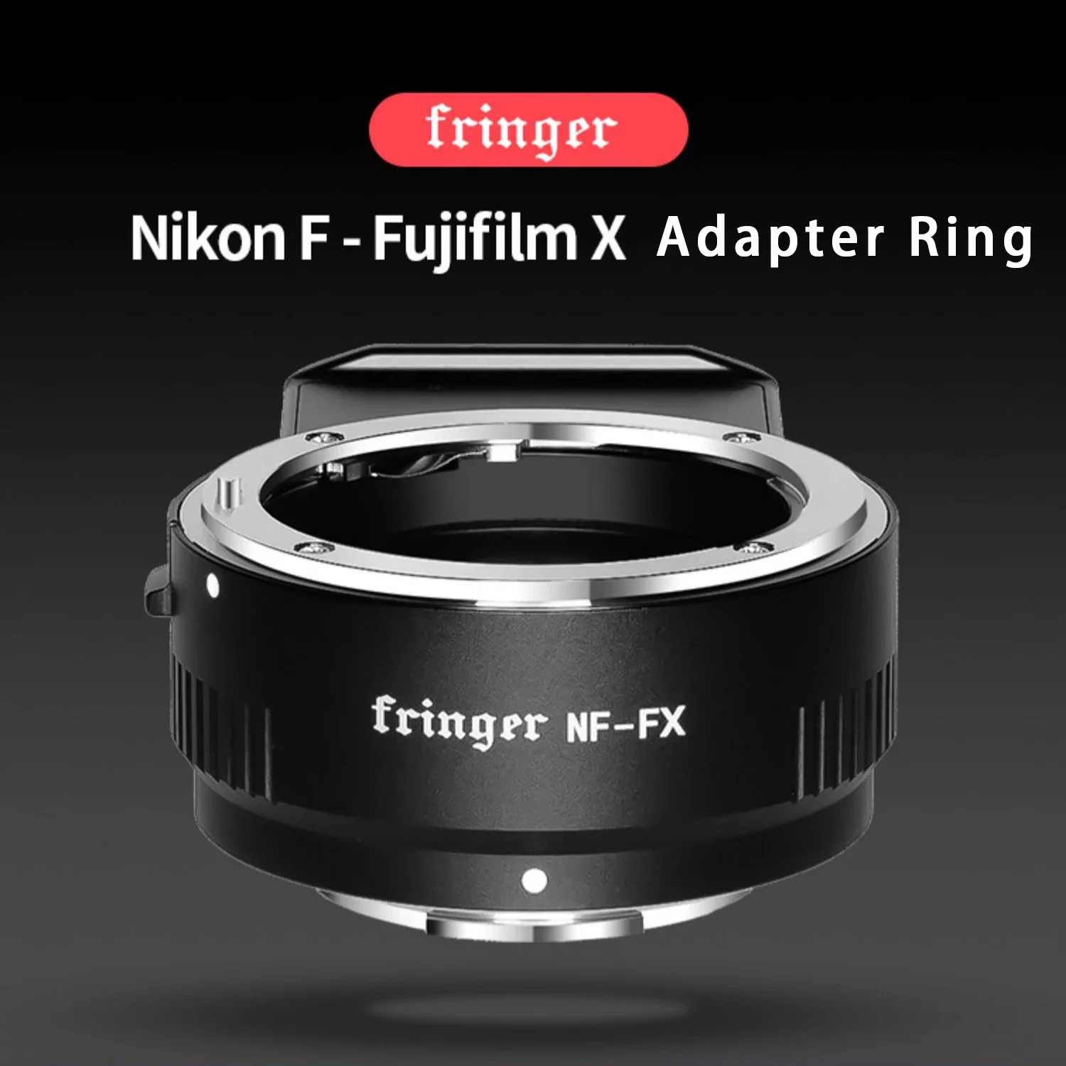 Фото Fringer NF-FX для объективов Nikon D/G/E к креплением Fuji X, переходное кольцо для объектива камеры, полностью автоматическая поддержка, стабилизатор изображения, запись EXIF №2