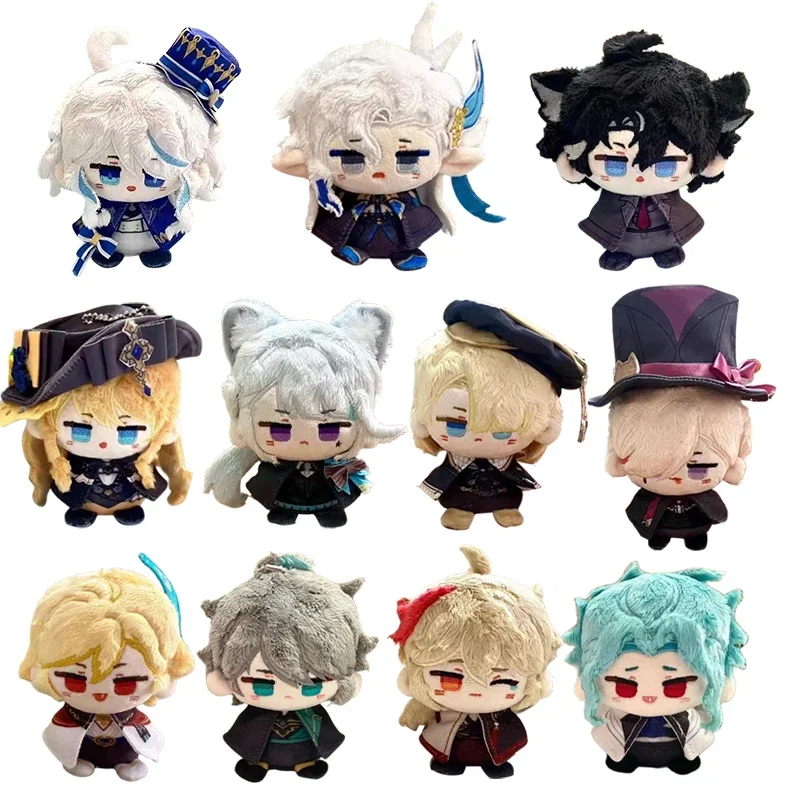 Фото 10cm Game Impact Furina Plush Wriothesley Neuvillette Kaveh Lyney Cute Cartoon Al Haitham Dolls Bag Pendant Keychain Gift №1