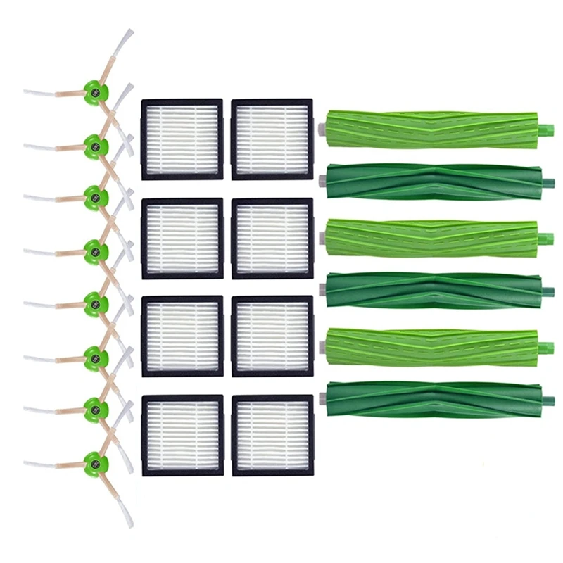 

Rolling Brush Hepa Filter Side Brush For Irobot Roomba I7 E5 E6 I Series Robot Vacuum Cleaner Replacement