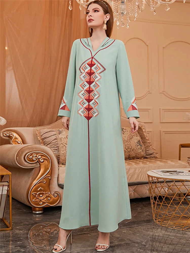 Ramadan Kaftan Turkey Dresses For Women Abaya Dubai Pakistan Arabic Islam Muslim Modest Dress Robe Arabe Djellaba Femme Vestidos