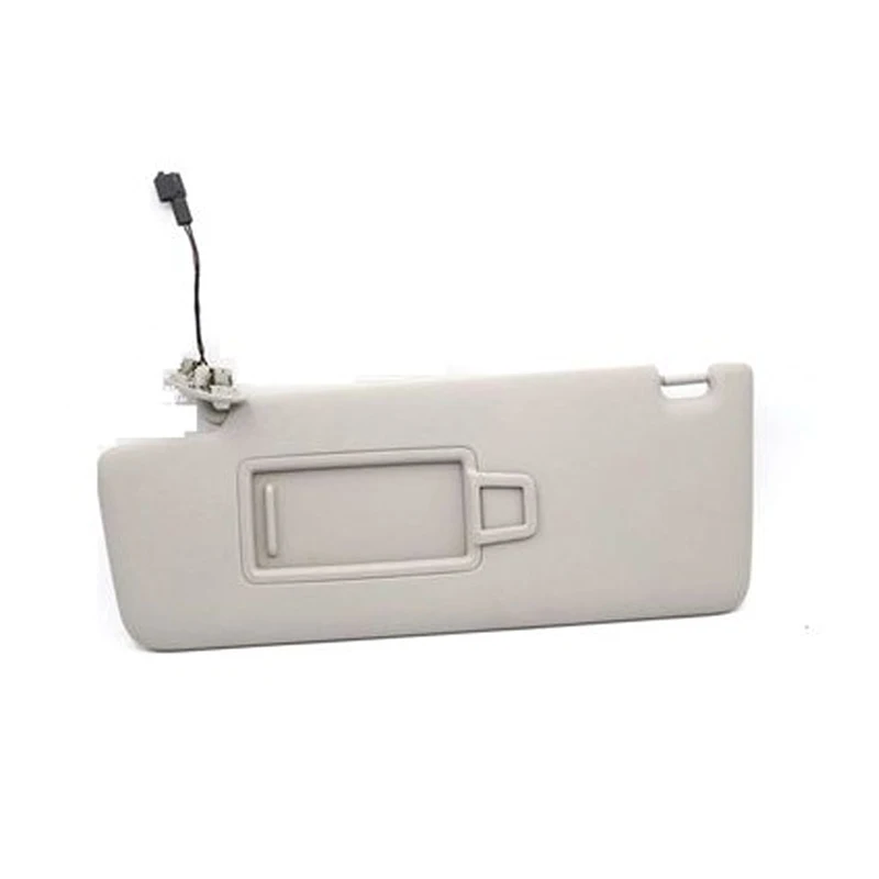 Автомобильный солнцезащитный козырек от солнца зеркало для макияжа серого цвета