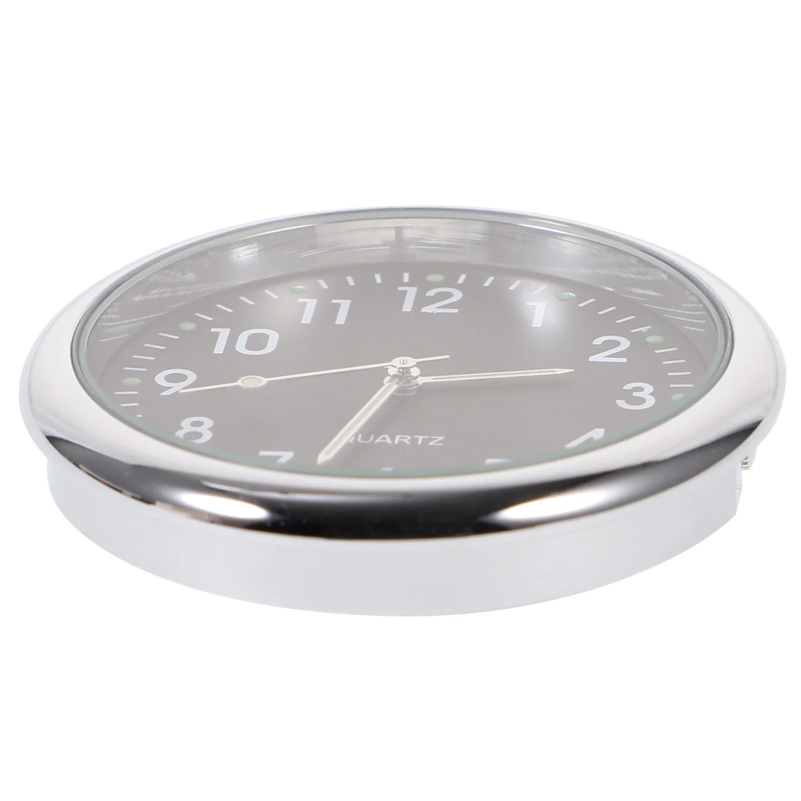 

Universal Car Dashboard Clock Car Electronic Noctilucent Clock Luminous Pointer For Auto Interior Decoration (Black)