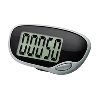 1pcs walking step counter 3d digital accurate step counter with lcd display clip for men women kids