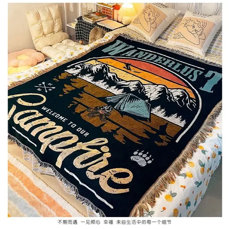 

Портативный плед из полиэстера/хлопка