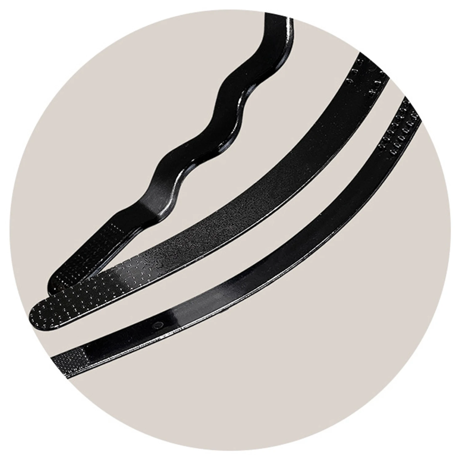 Металлический волнистый ободок для волос