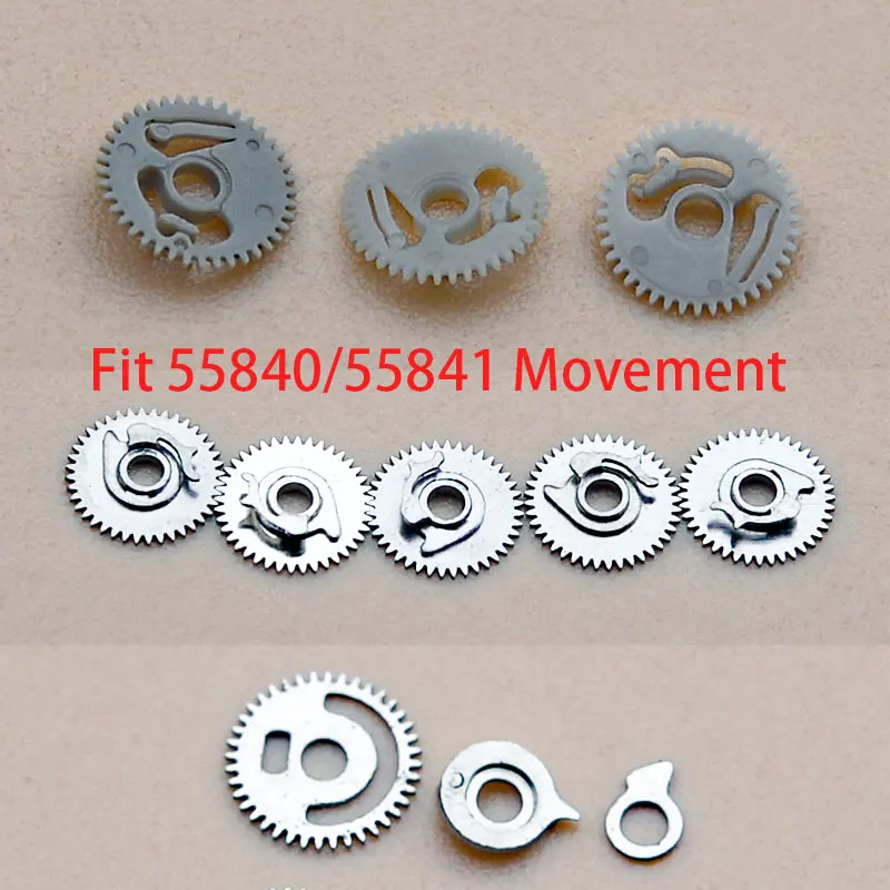 

55840 55841 Movement Watch Calendar Driving Wheel Replacement Spare Part Fit Oriental Double Lion Watch Accessories Watch Repair