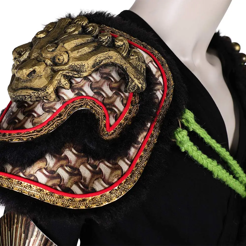 Черный миф Wukong Косплей Костюм Маскировка для мужчин Одежда Fantasia Аниме Игровые