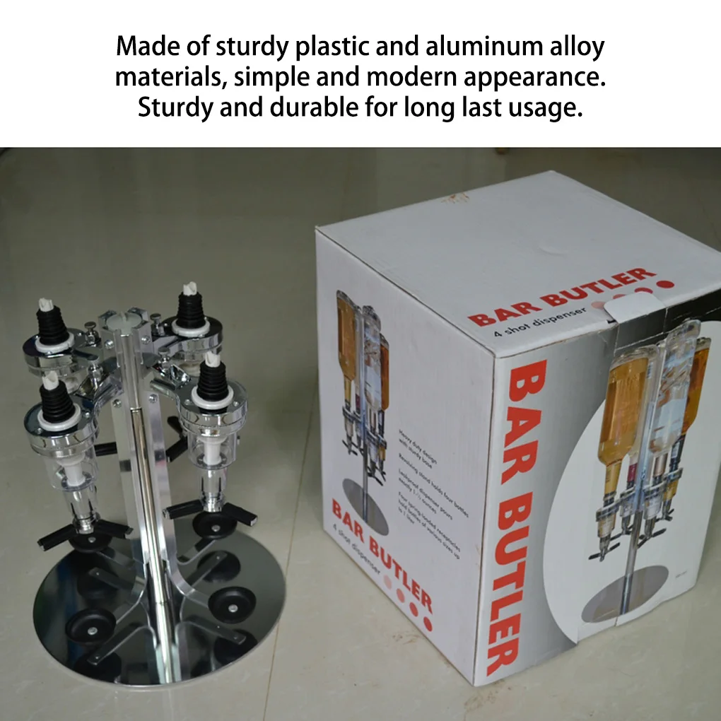

Wine Dispenser Multi-Heads Beverage Kitchen Utensil Cocktail Stand Vertical Holder Bracket Housheold Restaurant Tools