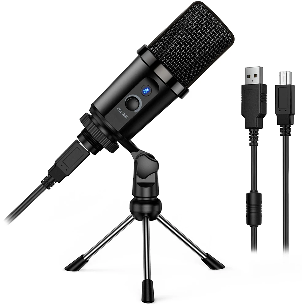 Professional Cheap Prices New Bee DM19 Podcast Recording Wired Microphone USB Gaming Conference Studio Mic Condenser Microphones